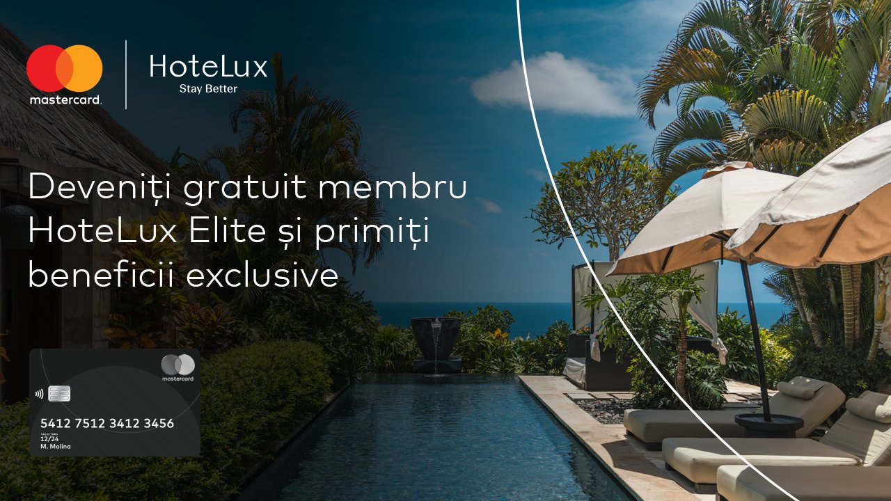 Abonament HoteLux Elite gratuit, plus beneficii exclusive de lux