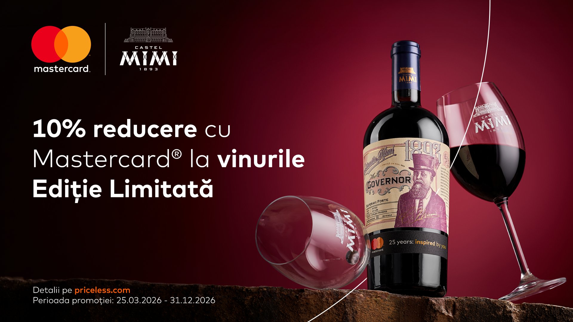 Savurează ediția limitată Castel Mimi cu Mastercard